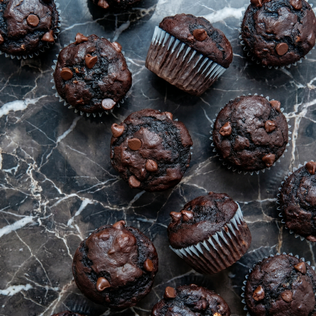 Double Chocolate Banana Muffins (Banana Bread in Muffin Form, But Make It Chocolate)
