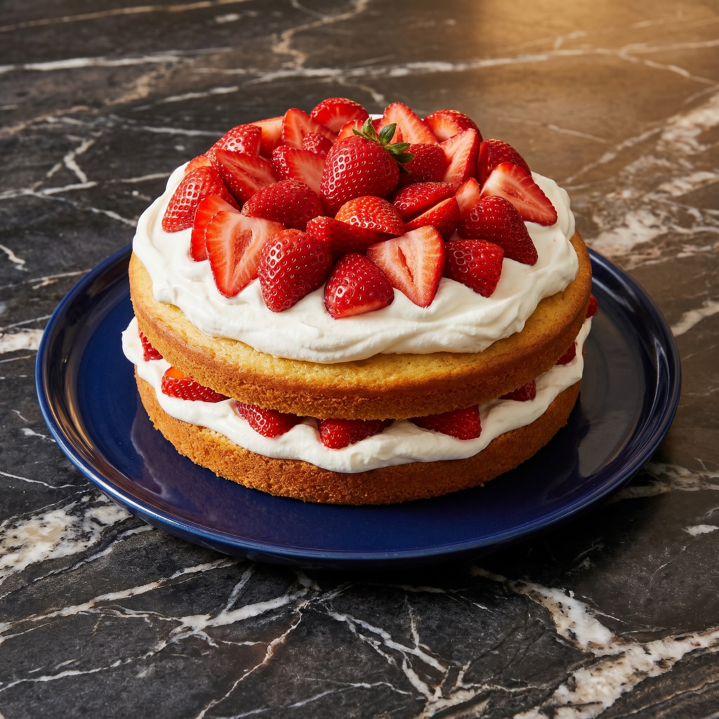 Strawberry Shortcake (Sweet, Juicy, Classic Summer Dessert)