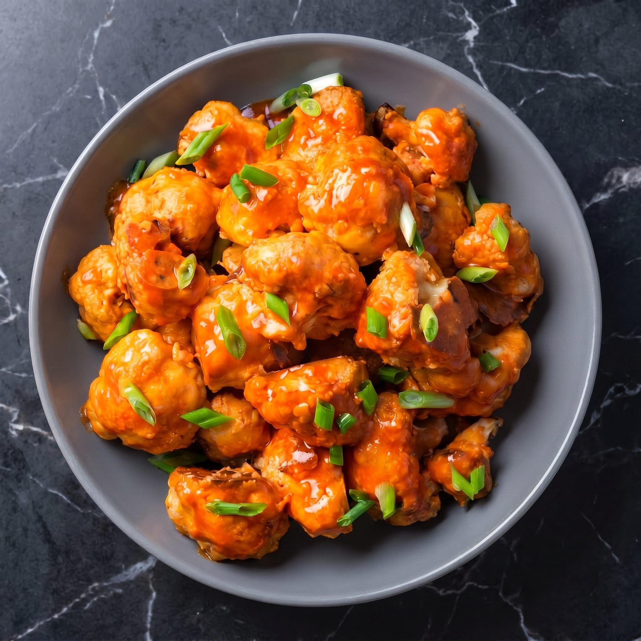 Buffalo Cauliflower Bites (So Good, Meat Eaters Steal Them)