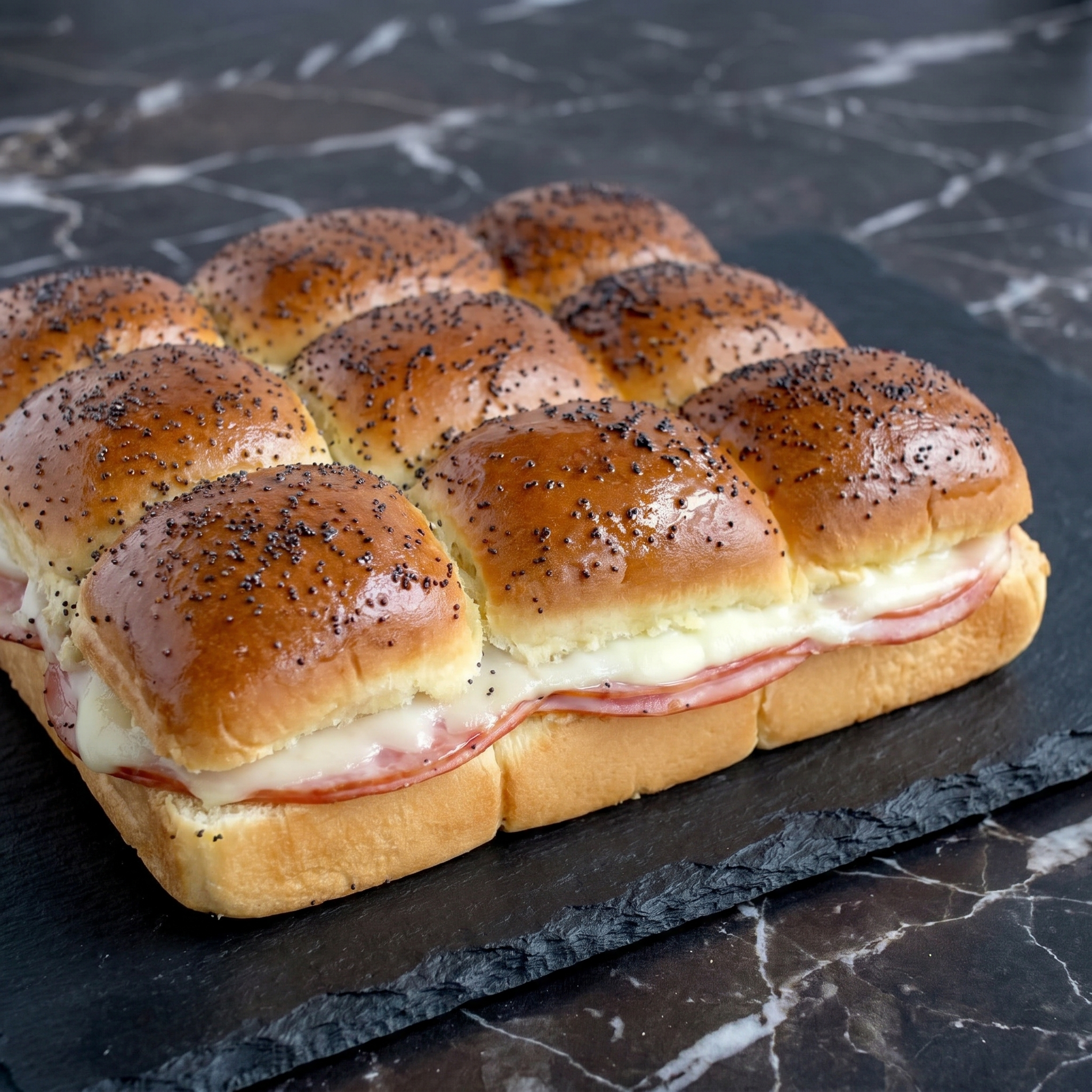 Ham and Cheese Breakfast Sliders (Sweet, Savory, Pull-Apart Goodness)